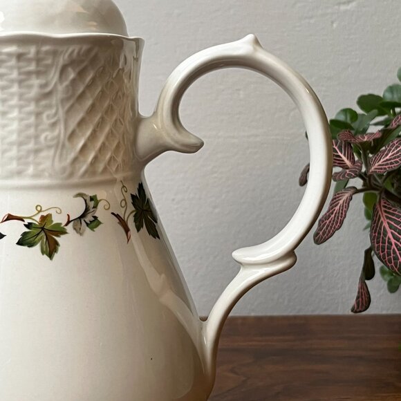 Marlborough Old English Ironstone Simpsons Potters Concord Coffee Pot England - Picture 7 of 16